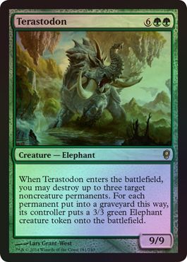 Terastodon Foil Conspiracy Foil Singles Terastodon Foil Conspiracy Foil Singles