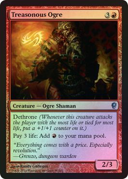 Treasonous Ogre Foil Treasonous Ogre Foil