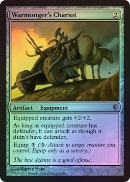 Warmonger s Chariot Foil Conspiracy Foil Singles Warmonger s Chariot Foil Conspiracy Foil Singles