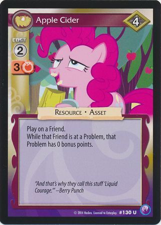 Apple Cider Resource 130U Uncommon My Little Pony Canterlot Nights Apple Cider Resource 130U Uncommon My Little Pony Canterlot Nights