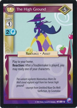 The High Ground Resource 150U Uncommon My Little Pony Canterlot Nights The High Ground Resource 150U Uncommon My Little Pony Canterlot Nights
