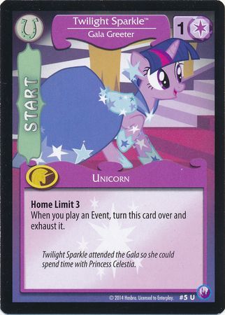 Twilight Sparkle Gala Greeter Mane Character 5U Uncommon My Little Pony Canterlot Nights Twilight Sparkle Gala Greeter Mane Character 5U Uncommon My Little Pony Canterlot Nights