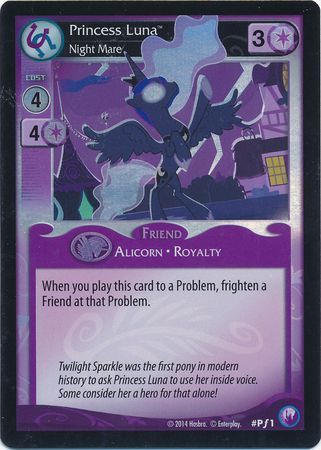 Princess Luna Night Mare Friend 1 Promo My Little Pony Canterlot Nights Princess Luna Night Mare Friend 1 Promo My Little Pony Canterlot Nights