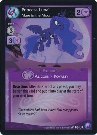 Princess Luna, Mare in the Moon (Friend) | TrollAndToad