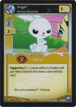 Angel Serious Business Friend 32 Foil Angel Serious Business Friend 32 Foil
