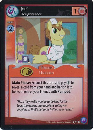 Joe Doughnuteer Friend 18 Foil Joe Doughnuteer Friend 18 Foil