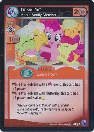 Pinkie Pie Apple Family Member Friend 7 Promo My Little Pony Canterlot Nights Pinkie Pie Apple Family Member Friend 7 Promo My Little Pony Canterlot Nights