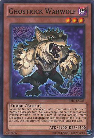 Ghostrick Warwolf - Primal Origin Unlimited - Yugioh | TrollAndToad