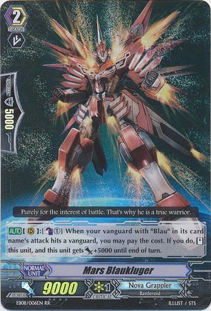 Mars Blaukluger EB08 006EN Double Rare RR Extra Booster 8 Champions of the Cosmos Singles Mars Blaukluger EB08 006EN Double Rare RR Extra Booster 8 Champions of the Cosmos Singles