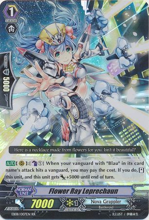 Flower Ray Leprechaun EB08 007EN Double Rare RR Flower Ray Leprechaun EB08 007EN Double Rare RR