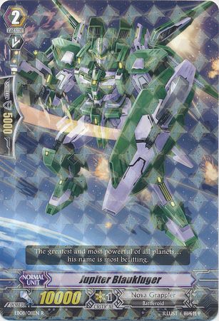 Jupiter Blaukluger EB08 011EN Rare R Jupiter Blaukluger EB08 011EN Rare R