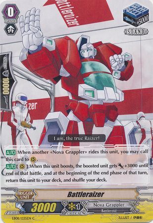 Battleraizer EB08 035EN Common C Extra Booster 8 Champions of the Cosmos Singles Battleraizer EB08 035EN Common C Extra Booster 8 Champions of the Cosmos Singles