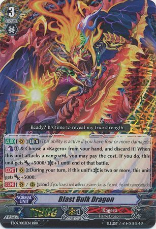 Blast Bulk Dragon EB09 003EN Triple Rare RRR Blast Bulk Dragon EB09 003EN Triple Rare RRR