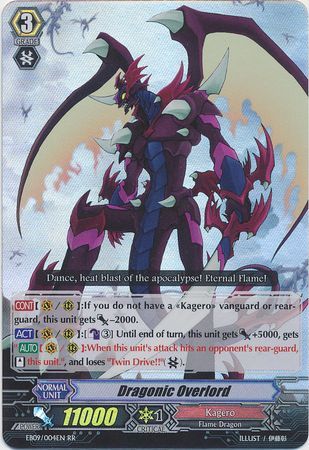 Dragonic Overlord EB09 004EN Double Rare RR Dragonic Overlord EB09 004EN Double Rare RR