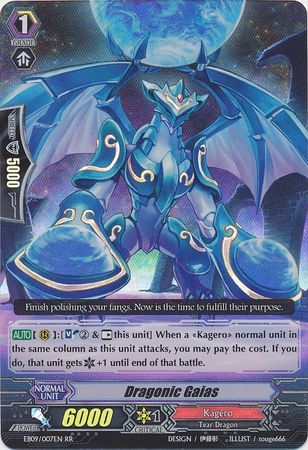 Dragonic Gaias EB09 007EN Double Rare RR Dragonic Gaias EB09 007EN Double Rare RR