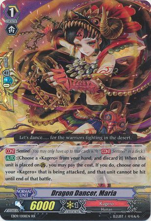 Dragon Dancer Maria EB09 008EN Double Rare RR Dragon Dancer Maria EB09 008EN Double Rare RR
