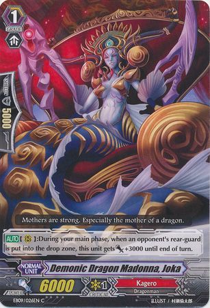 Demonic Dragon Madonna Joka EB09 026EN Common C Demonic Dragon Madonna Joka EB09 026EN Common C