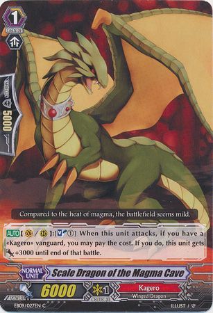 Scale Dragon of the Magma Cave EB09 027EN Common C Scale Dragon of the Magma Cave EB09 027EN Common C