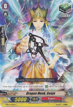 Dragon Monk Genjo EB09 033EN Common C Dragon Monk Genjo EB09 033EN Common C