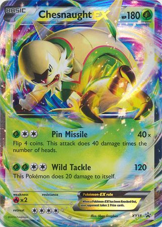 mega chesnaught ex card