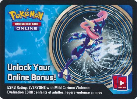 Kalos Power Greninja EX Collector s Tin Unused Code Card Kalos Power Greninja EX Collector s Tin Unused Code Card