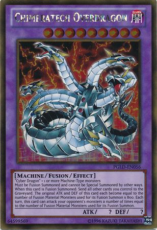 Chimeratech Overdragon PGLD EN056 Gold Rare Unlimited Chimeratech Overdragon PGLD EN056 Gold Rare Unlimited