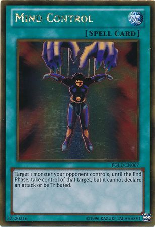 Mind Control PGLD EN067 Gold Rare Unlimited Mind Control PGLD EN067 Gold Rare Unlimited