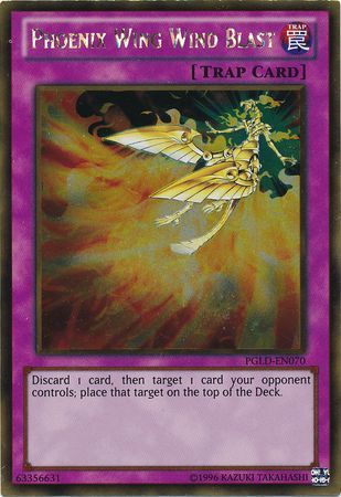 Phoenix Wing Wind Blast PGLD EN070 Gold Rare Unlimited Premium Gold Unlimited Singles Phoenix Wing Wind Blast PGLD EN070 Gold Rare Unlimited Premium Gold Unlimited Singles