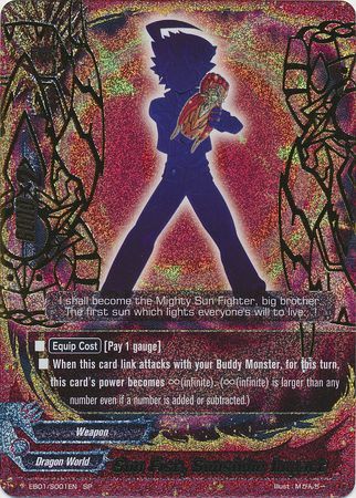 Sun Fist Sunshine Impact EB01 S001EN Special Parallel SP FCBF Extra Booster 01 Immortal Entities Sun Fist Sunshine Impact EB01 S001EN Special Parallel SP FCBF Extra Booster 01 Immortal Entities