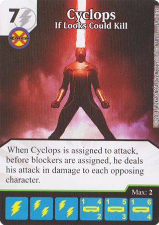 Cyclops If Looks Could Kill 69 132 Uncommon Marvel Dice Masters Avengers vs X Men Cyclops If Looks Could Kill 69 132 Uncommon Marvel Dice Masters Avengers vs X Men