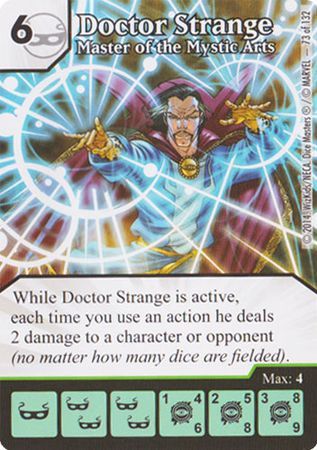 #073 Doctor Strange Master of the Mystic Arts Avengers vs X-Men Dice Masters 