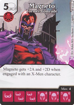 Magneto Former Comrade 48 132 Common Marvel Dice Masters Avengers vs X Men Magneto Former Comrade 48 132 Common Marvel Dice Masters Avengers vs X Men