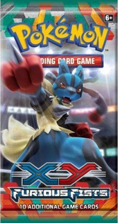 Pokemon TCG XY-Furious Fists Sleeved Booster New Sealed Pack x1 