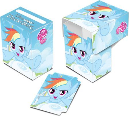 Ultra Pro My Little Pony Rainbow Dash Deck Box UP84286 Deck Boxes Gaming Storage Ultra Pro My Little Pony Rainbow Dash Deck Box UP84286 Deck Boxes Gaming Storage