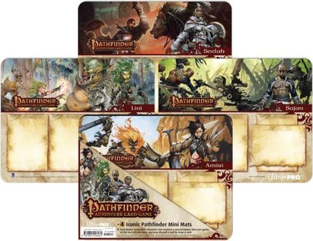 Ultra Pro Pathfinder ACG Character Add on Deck Mini Mat Pack UP84289 Playmats Ultra Pro Pathfinder ACG Character Add on Deck Mini Mat Pack UP84289 Playmats