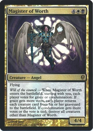 Magister of Worth - Release Foil Promo - Magic: The ...