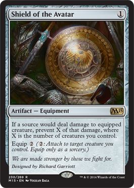 Shield of the Avatar 230 269 Magic 2015 M15 Singles Shield of the Avatar 230 269 Magic 2015 M15 Singles