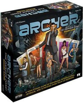 Archer The Danger Zone Board Game Cryptozoic Board Games A Z Archer The Danger Zone Board Game Cryptozoic Board Games A Z