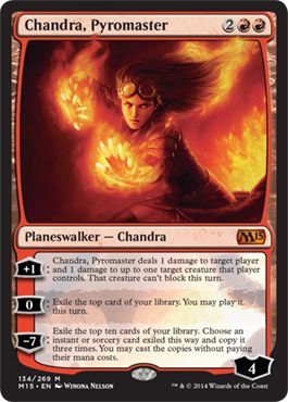 Chandra 134/269 Magic: the Gathering - Magic 2015 by Magic: the Gathering Pyromaster