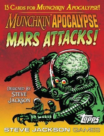 Munchkin Apocalypse Mars Attacks Expansion Pack Steve Jackson Games SJG4236 Board Games A Z Munchkin Apocalypse Mars Attacks Expansion Pack Steve Jackson Games SJG4236 Board Games A Z