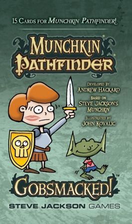 Munchkin Pathfinder Gobsmacked Expansion Pack Steve Jackson Games SJG4422 Board Games A Z Munchkin Pathfinder Gobsmacked Expansion Pack Steve Jackson Games SJG4422 Board Games A Z