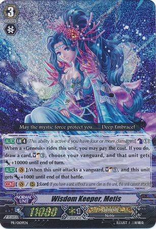 Wisdom Keeper Metis PR 0109EN Promo Cardfight Vanguard Promos Wisdom Keeper Metis PR 0109EN Promo Cardfight Vanguard Promos