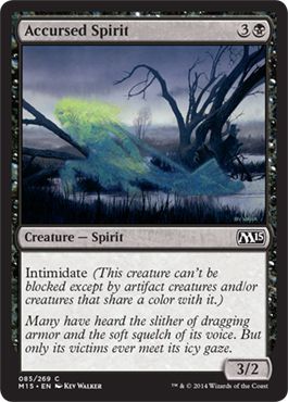 Accursed Spirit 085 269 Magic 2015 M15 Singles Accursed Spirit 085 269 Magic 2015 M15 Singles