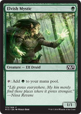 Elvish Mystic 173 269 Magic 2015 M15 Singles Elvish Mystic 173 269 Magic 2015 M15 Singles