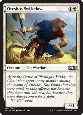 Oreskos Swiftclaw 022 269 Magic 2015 M15 Singles Oreskos Swiftclaw 022 269 Magic 2015 M15 Singles