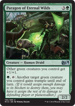 Paragon of Eternal Wilds 190 269 Magic 2015 M15 Singles Paragon of Eternal Wilds 190 269 Magic 2015 M15 Singles