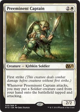 Preeminent Captain 025 269 Magic 2015 M15 Singles Preeminent Captain 025 269 Magic 2015 M15 Singles