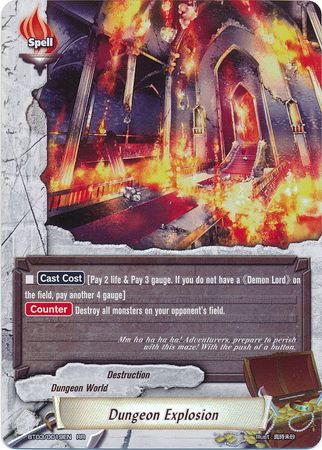 Dungeon Explosion BT03 0019EN Double Rare RR Dungeon Explosion BT03 0019EN Double Rare RR