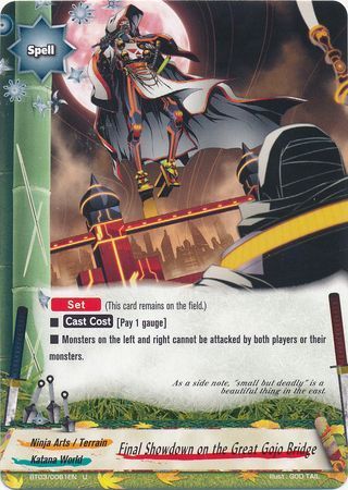 Final Showdown on Gojo Great Bridge BT03 0061EN Uncommon UC Final Showdown on Gojo Great Bridge BT03 0061EN Uncommon UC