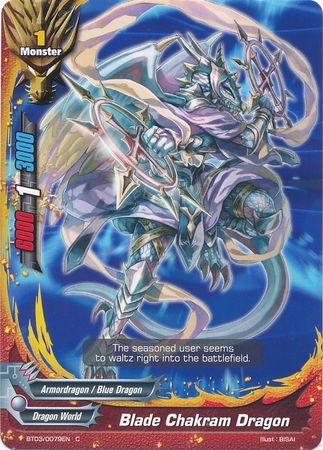 Blade Chakram Dragon BT03 0079EN Common C FCBF Vol 3 Drum s Adventure Blade Chakram Dragon BT03 0079EN Common C FCBF Vol 3 Drum s Adventure